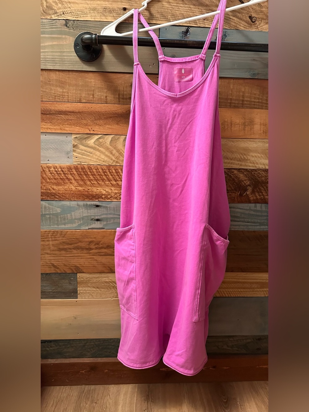 Free People Hot Shot Romper Shorts (Pink)